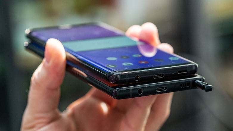 Galaxy Note 9 vs Galaxy S9 Plus