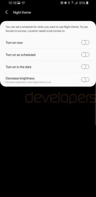Samsung experience