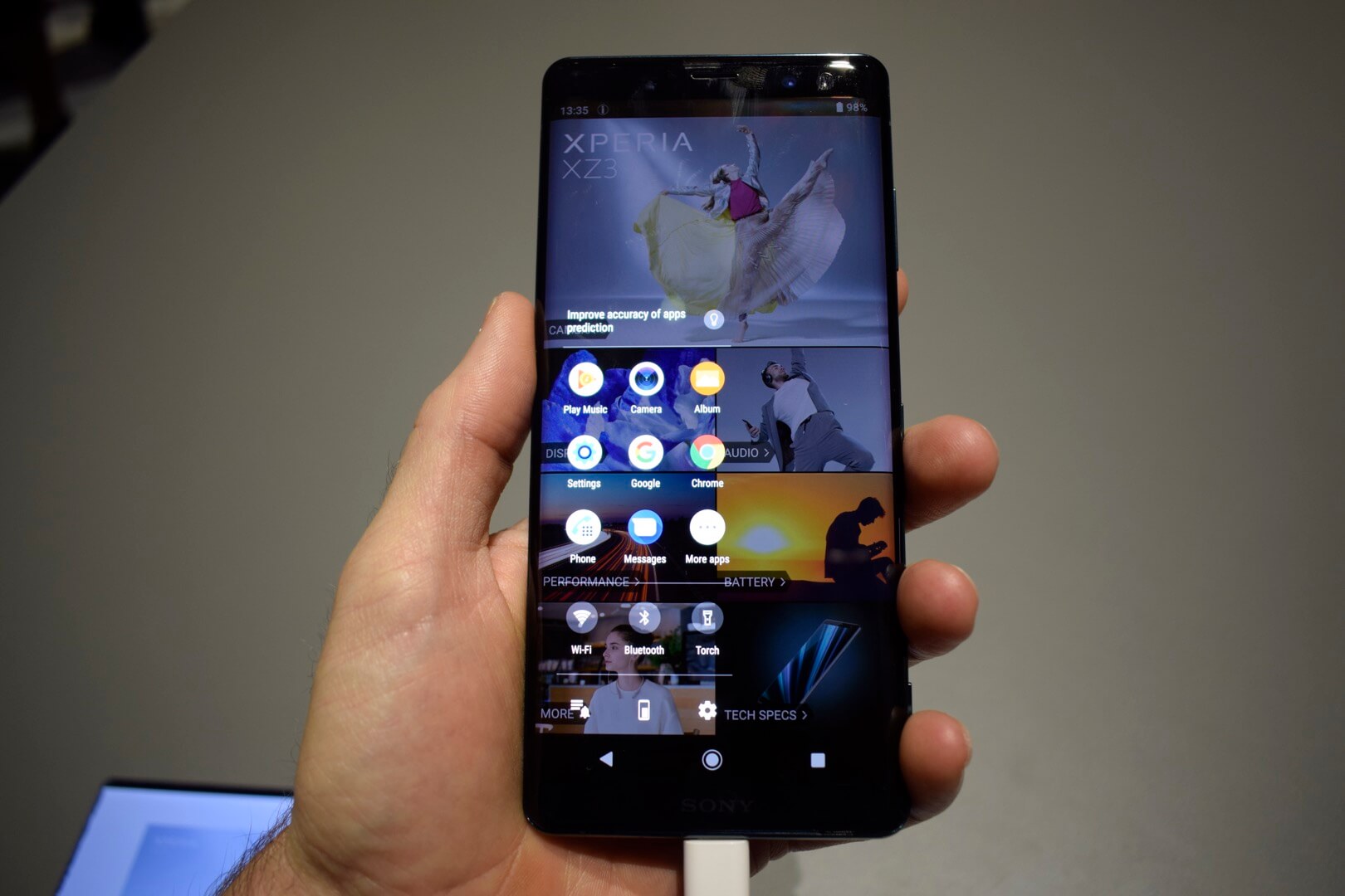 تعرف على أبرز الأجهزة والابتكارات التي تم الإعلان عنها في مؤتمر IFA 2018 هاتف Sony Xperia XZ3