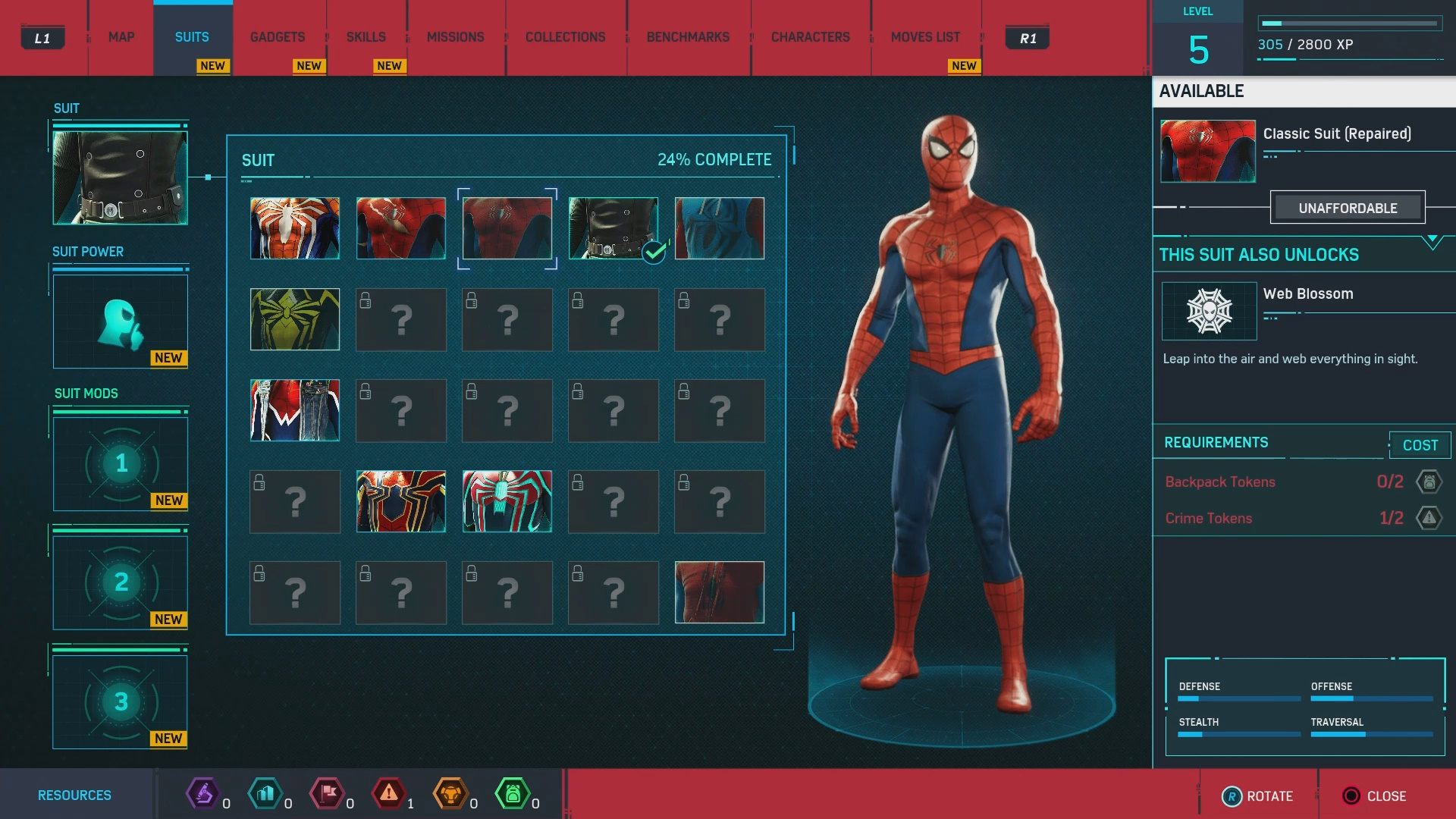Spider-Man Suit
