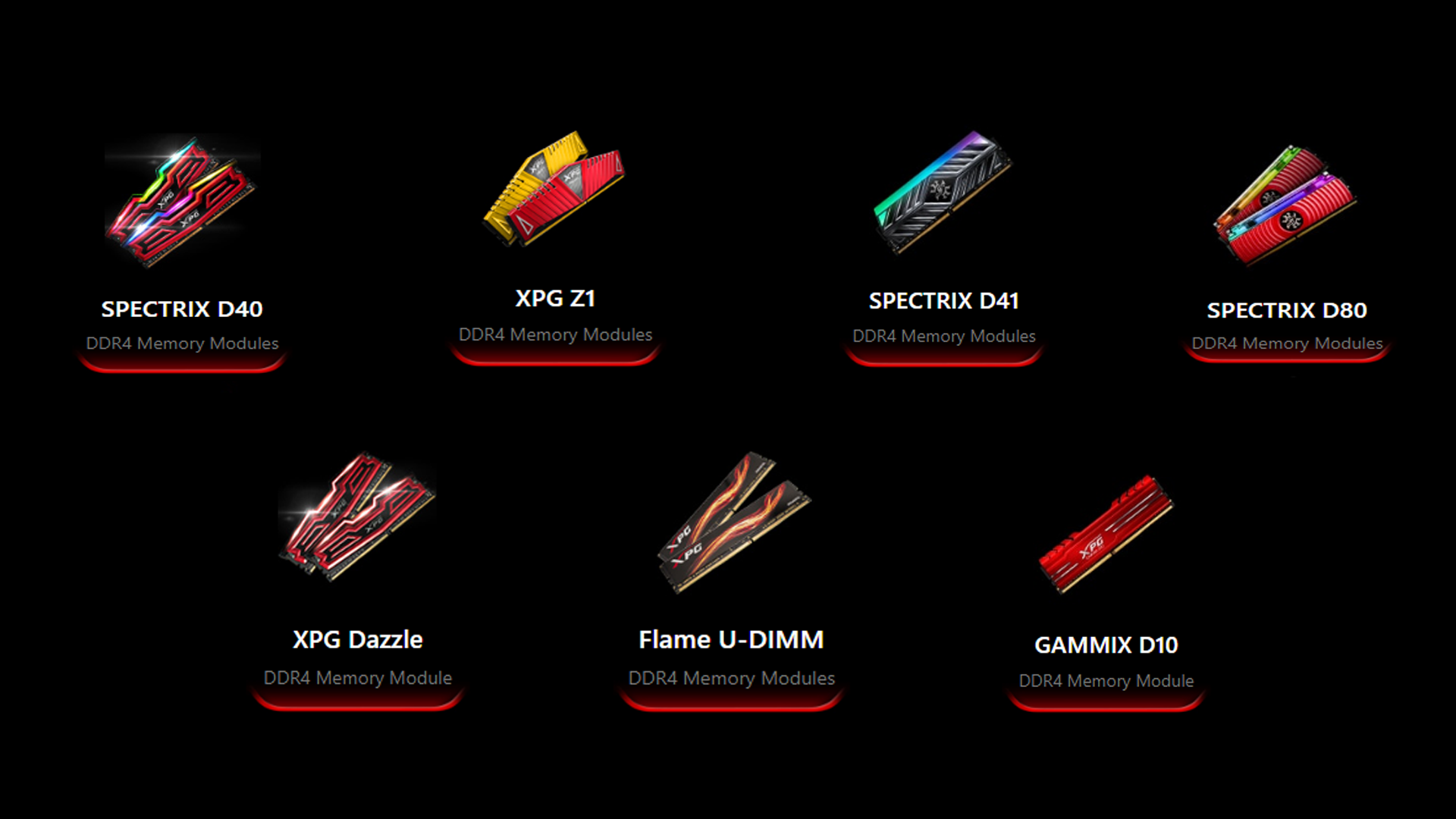 7 انواع من ذاكرة DDR4 تقدمها ADATA..أيهم الأفضل لنا كمستخدمين ولاعبين؟
