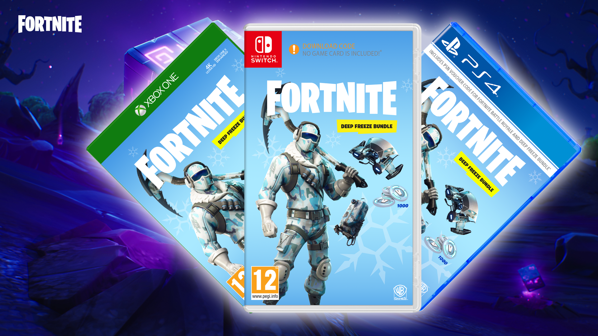 Fortnite Battle Royale Retail Deep Freeze 