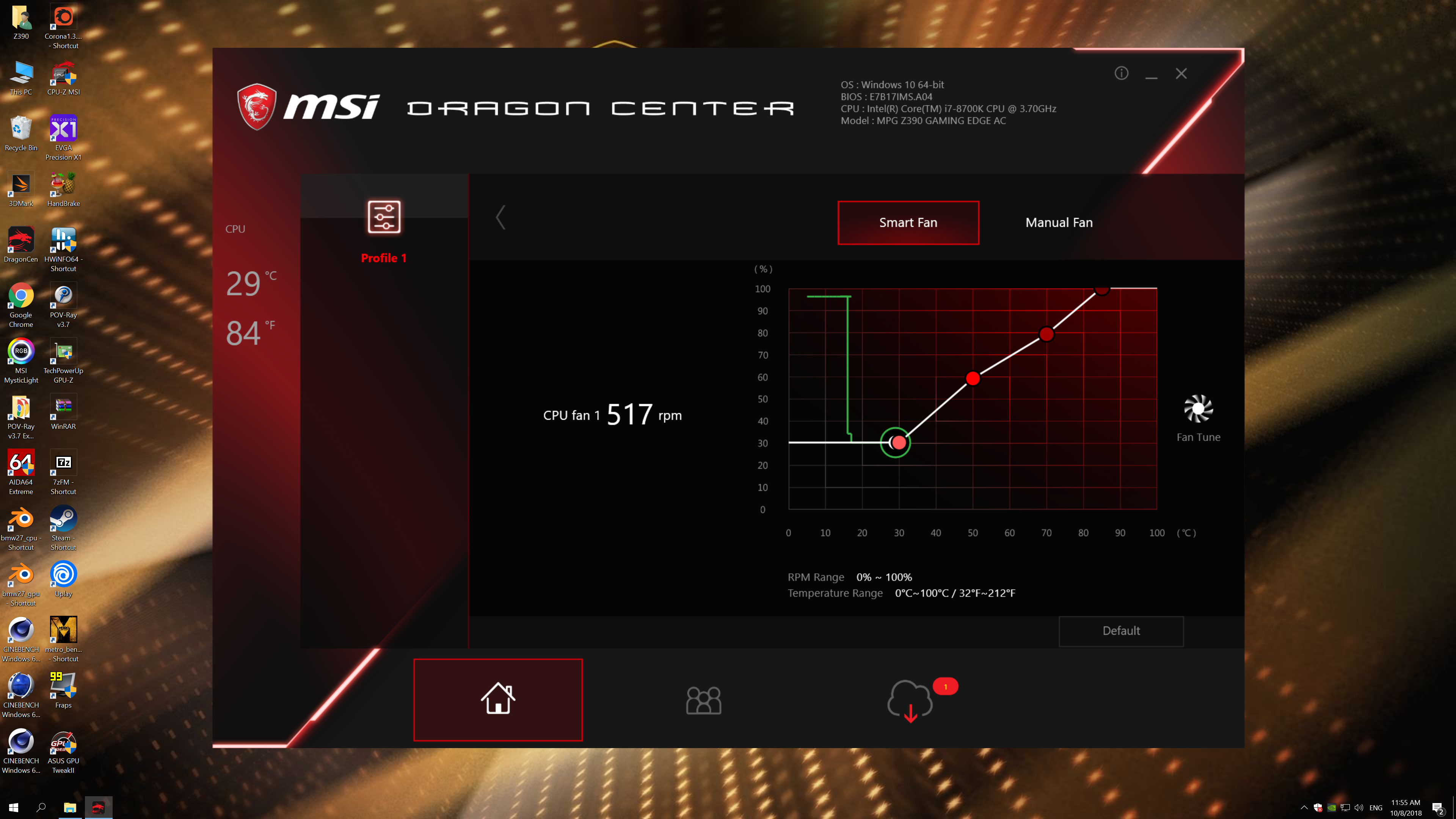 MSI MPG Z390 Gaming Edge AC (100)