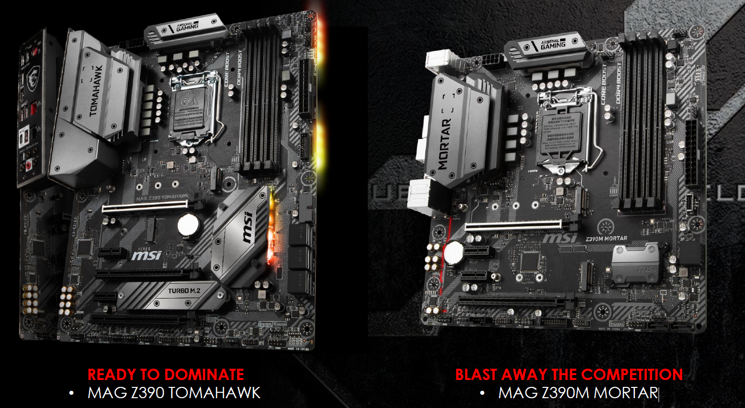 عائلة لوحات MSI الجديدة تشمل MEG/MPG/MAG..ماهي الفروقات بينهم؟