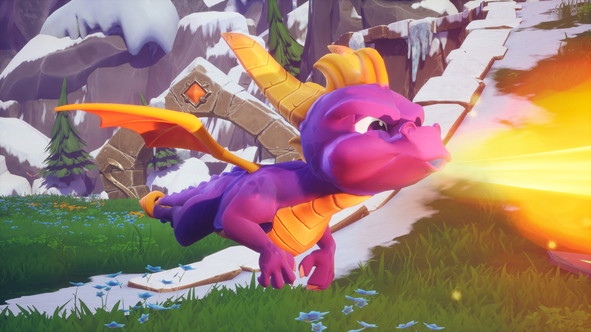 Spyro Reignited Trilogy Flames