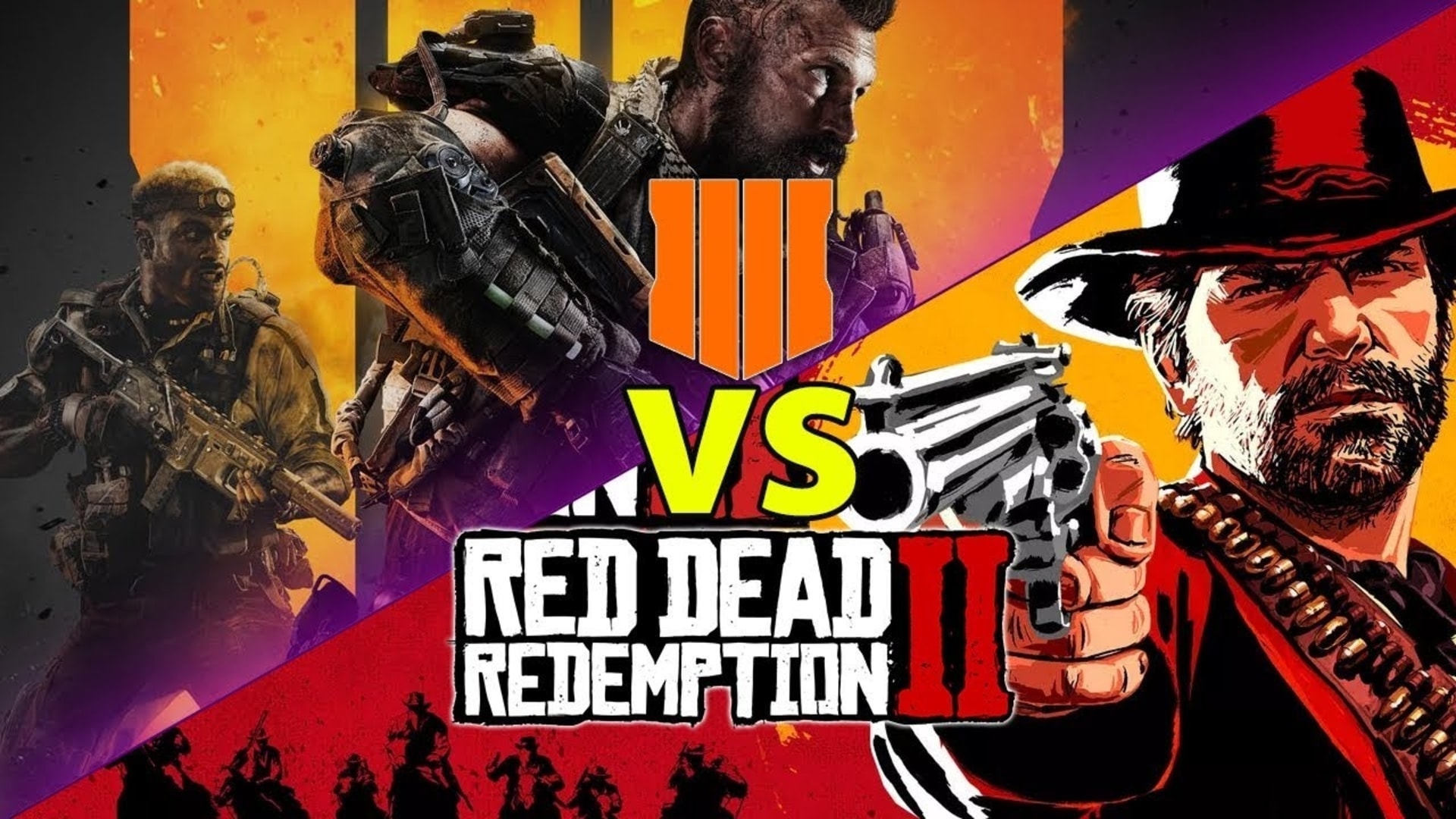 Red Dead Redemtion 2 vs Black Ops 4 PS Store sales