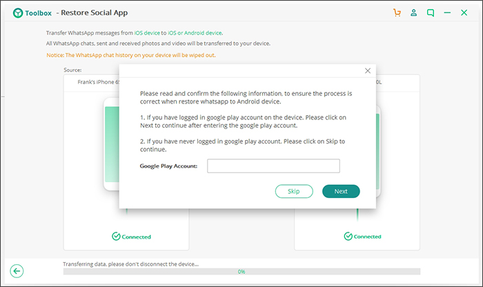 تطبيق iSkysoft Toolbox - Restore Social الحل الأمثل لحفظ واستعادة محادثاتك النصية تطبيق iSkysoft Toolbox - Restore Social الحل الأمثل لحفظ واستعادة محادثاتك النصية