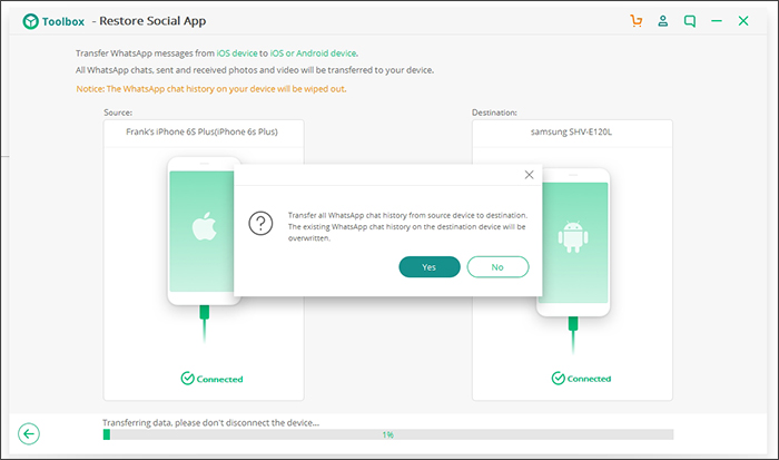 تطبيق iSkysoft Toolbox - Restore Social الحل الأمثل لحفظ واستعادة محادثاتك النصية تطبيق iSkysoft Toolbox - Restore Social الحل الأمثل لحفظ واستعادة محادثاتك النصية