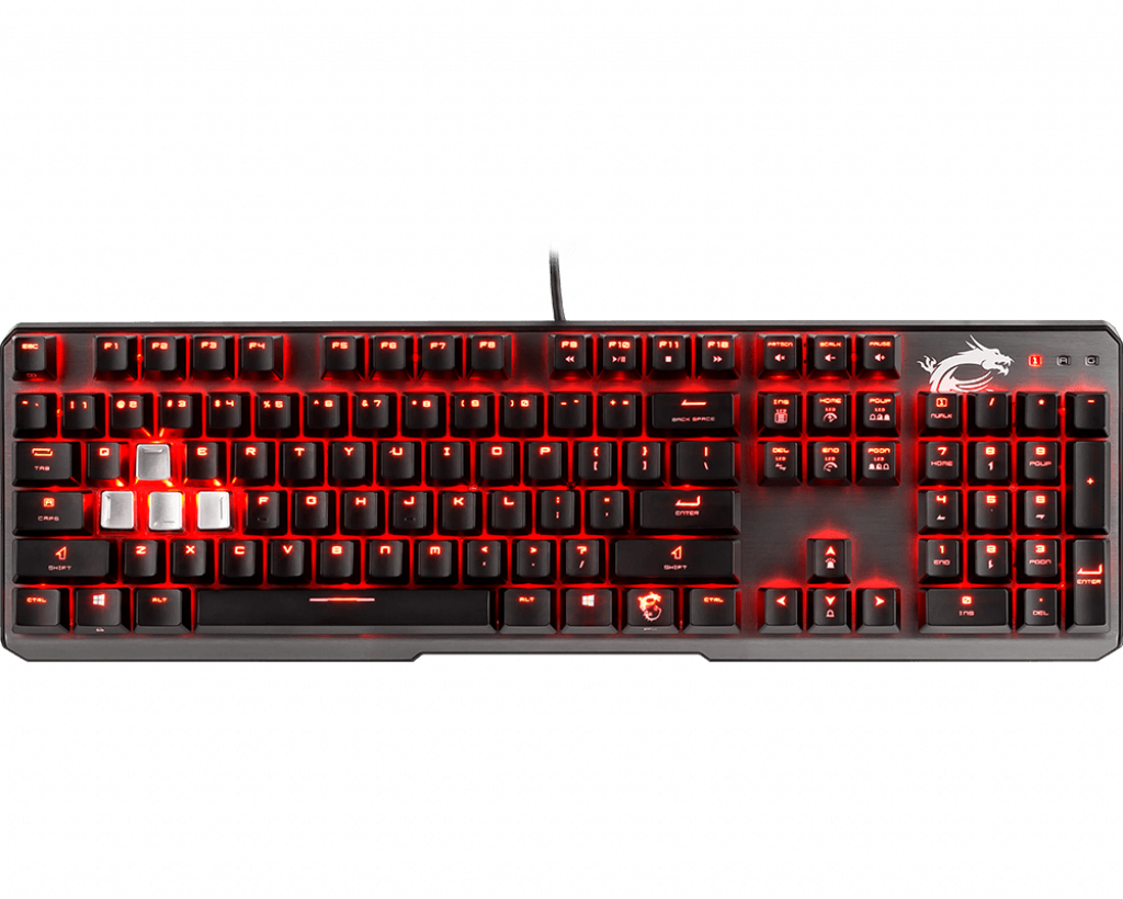 تعلن MSI عن لابتوب جيمنج RTX ومنتجاتها الحاصلة على جوائز في CES 2019 MSI Vigor GK60 Gaming Keyboard