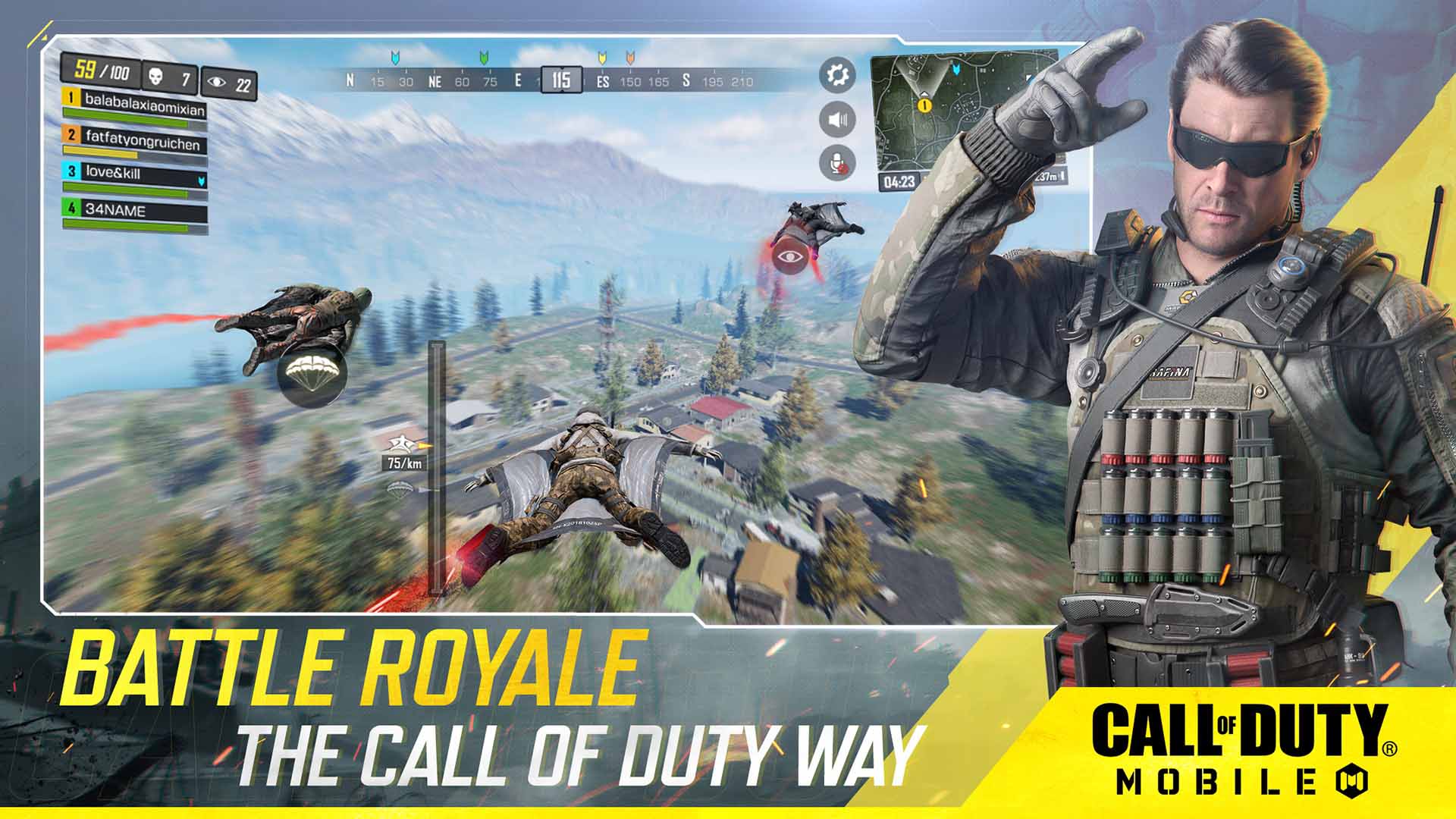 call of duty mobile tencent activision لعبة