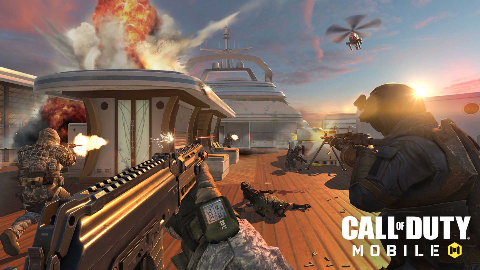 call of duty mobile tencent activision لعبة