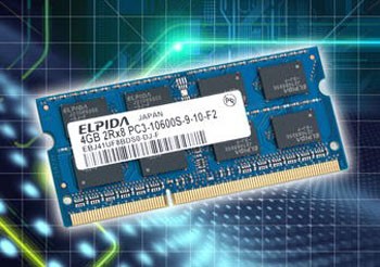 Elpida 4GB DDR3 30nm