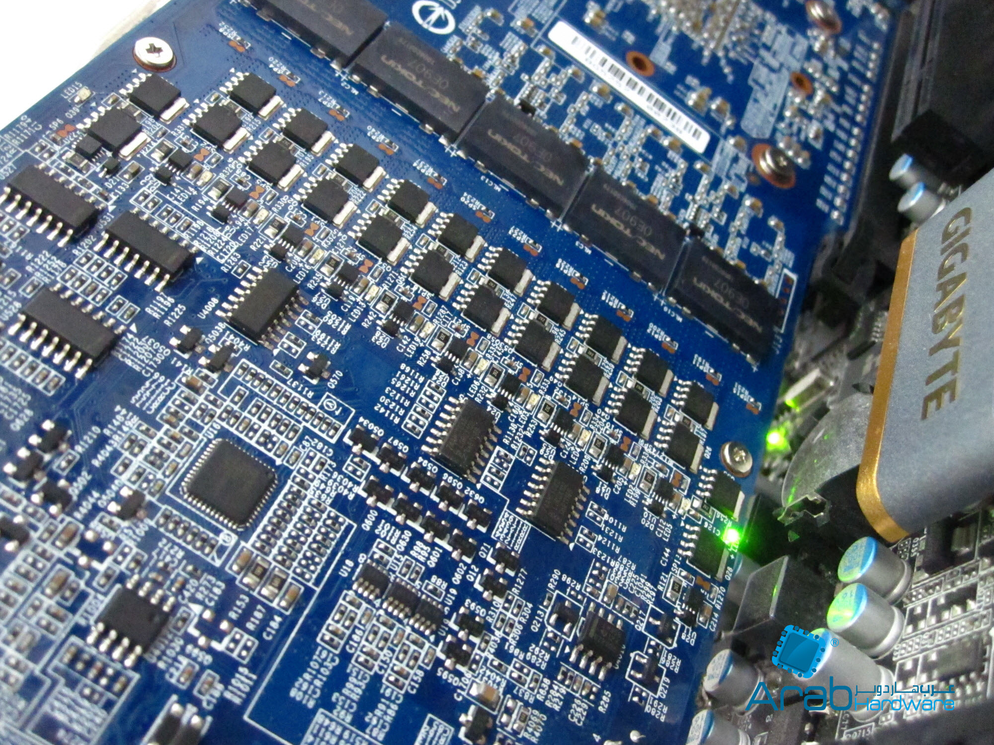 Gigabyte GTX580 Super OverClock Review- Arabhardware