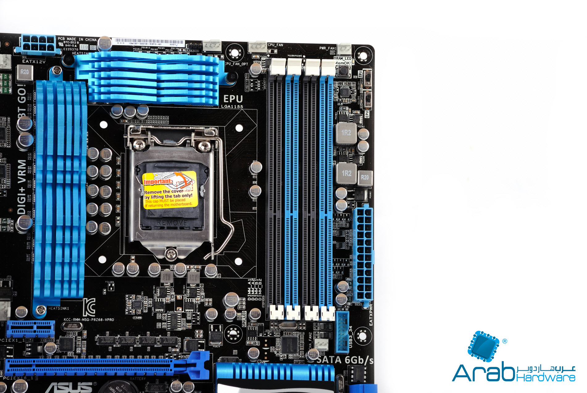 Asus P8Z68-V Pro - Arabhardware