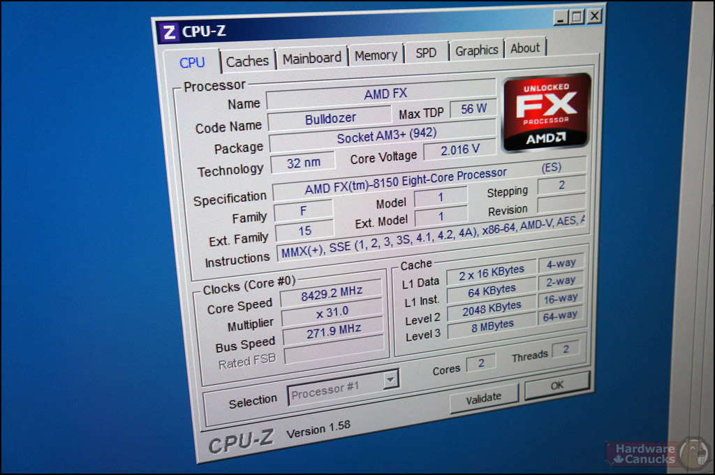 AMD Bulldozer Breaks World Record with 8429 MHz Frequency