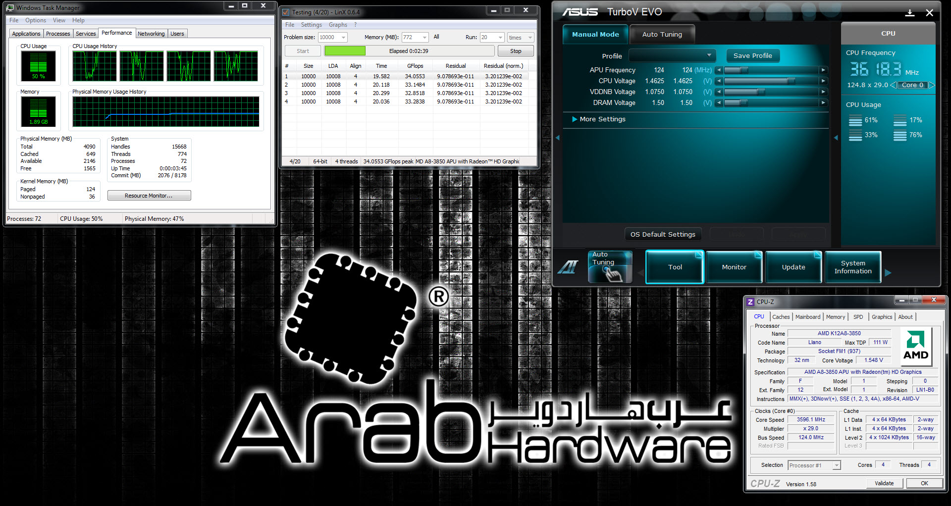 Asus F1A75-V PRO Motherboard Review - Arabhardware