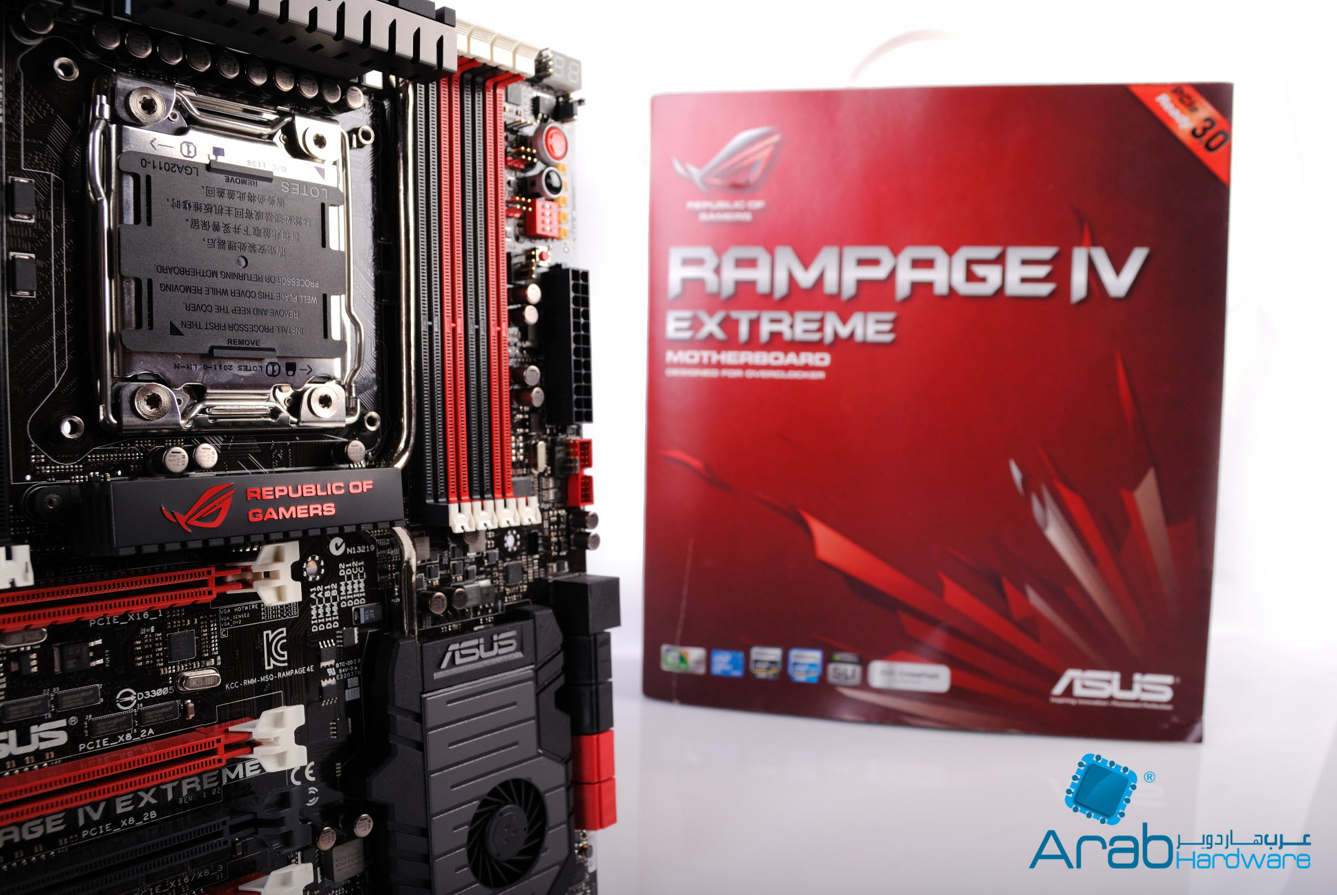Asus Rampage IV Extreme Motherboard Review - Arabhardware
