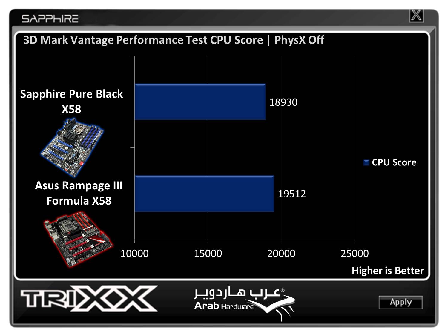 Sapphire Pure Black X58