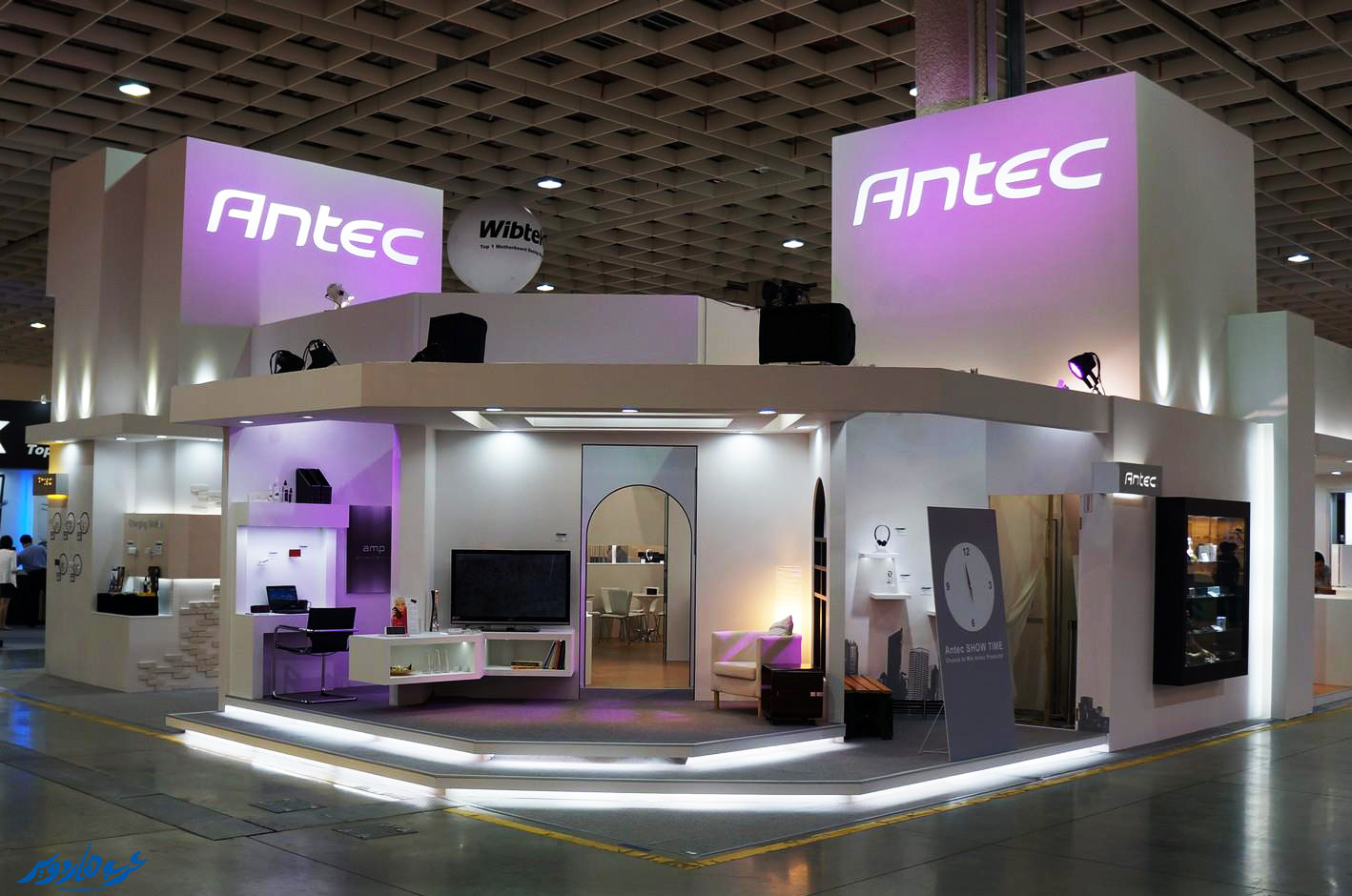 Antec booth Computex 2012