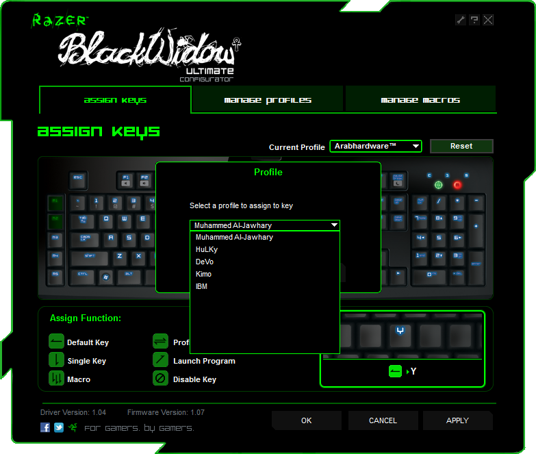 Razer Black Widow Ultimate Mechanical Keyboard Review- Arabhardware.net