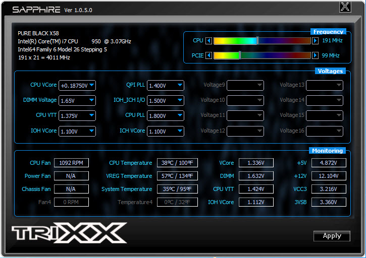 Sapphire Pure Black X58