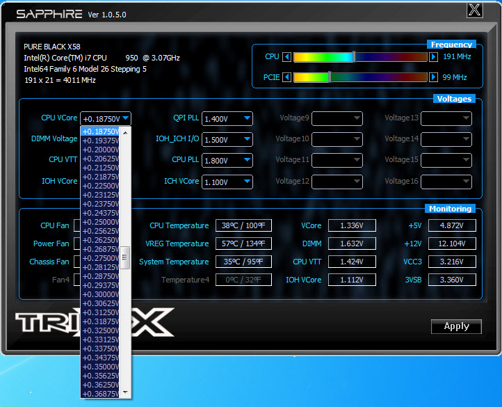 Sapphire Pure Black X58