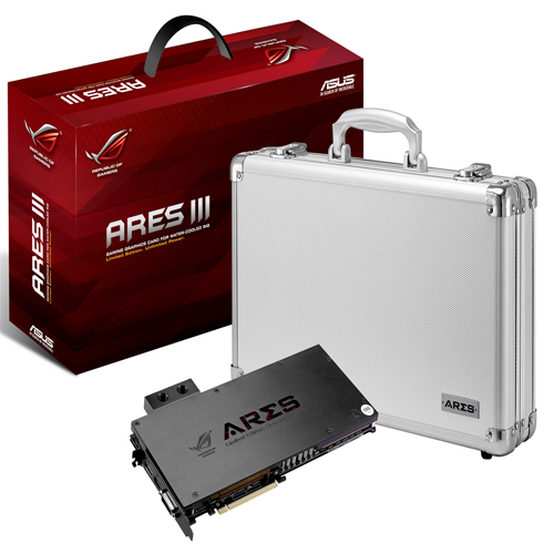 فقط 500 بطاقة رسومية Ares III من ASUS سوف تكون متاحة للشراء فقط 500 بطاقة رسومية Ares III من ASUS سوف تكون متاحة للشراء