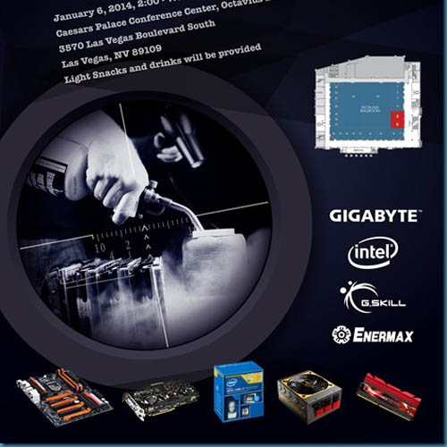 GIGABYTE تستضيف حدث كسر السرعة الإحترافي في معرض CES 2014 GIGABYTE تستضيف حدث كسر السرعة الإحترافي في معرض CES 2014