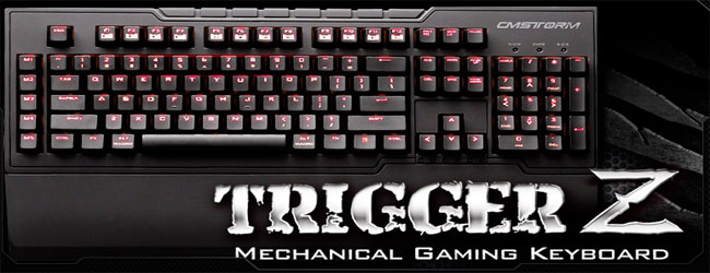 الكيبورد الإحترافي Trigger-Z من Coolermaster الكيبورد الإحترافي Trigger-Z من Coolermaster