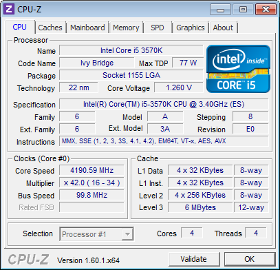 CPU Z OC