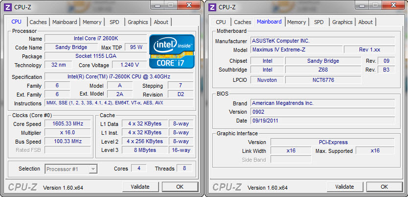 CPU Z