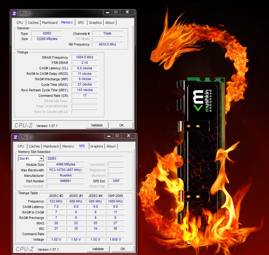 Mushkin Ridgeback DDR3 16000 CL9 Triple Channel Kit Review- Arabhardware.net