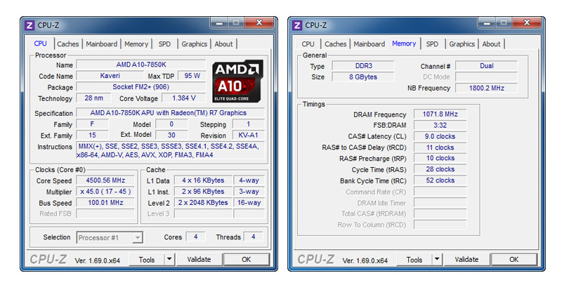CPU Z OC
