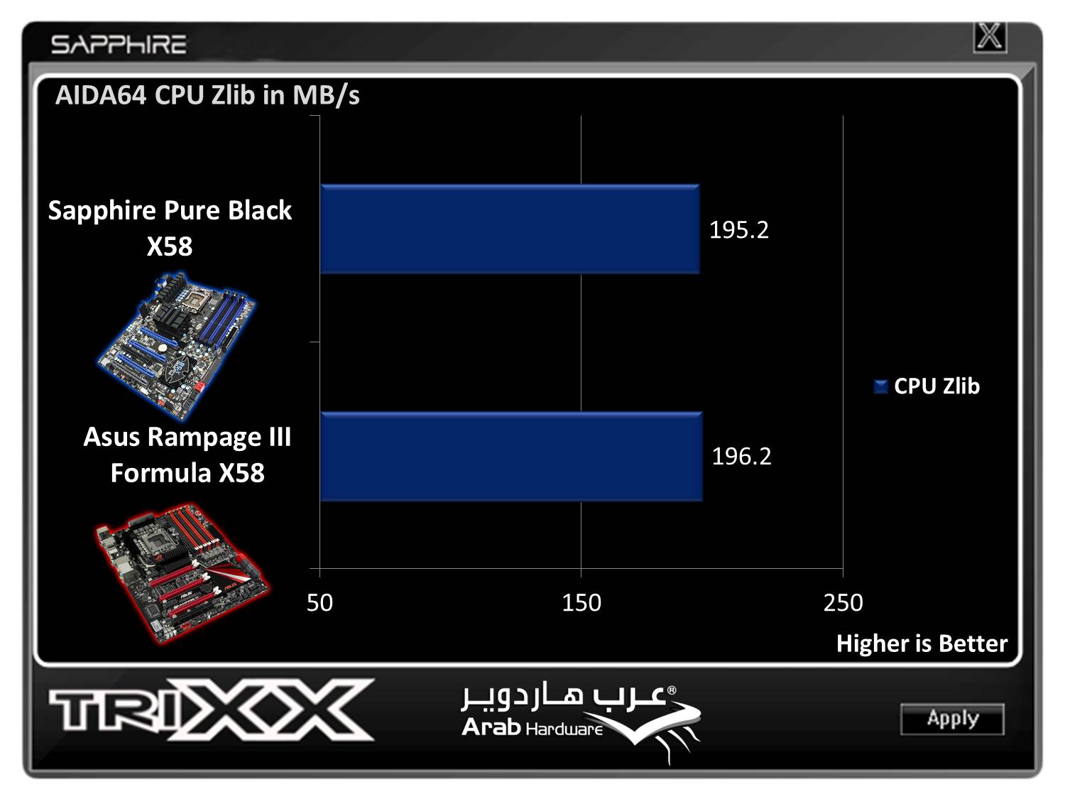 Sapphire Pure Black X58