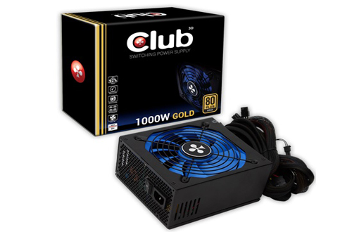 Club 3D تقدم مزود طاقة بإستطاعة 700/1000واط Club 3D تقدم مزود طاقة بإستطاعة 700/1000واط