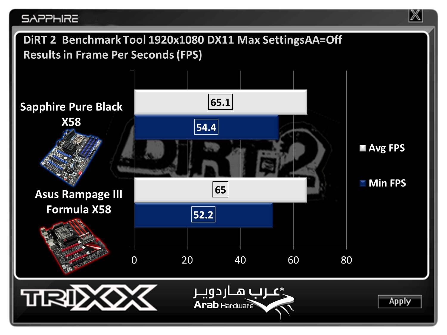Sapphire Pure Black X58