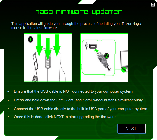 Razer Naga Molten Special Edition