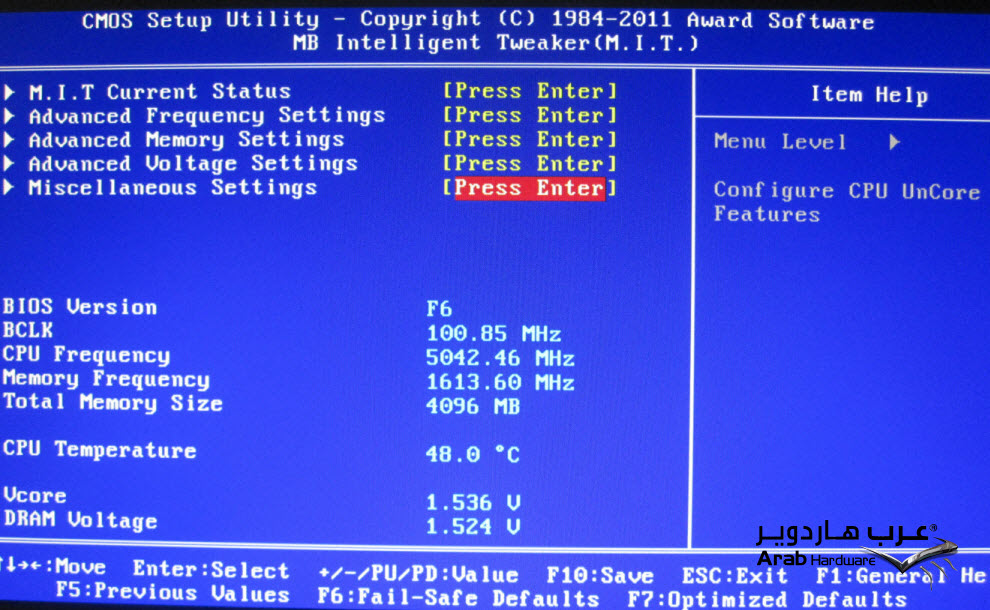 Gigabyte GA-Z68A-UD7-B3 Review - Arabhardware