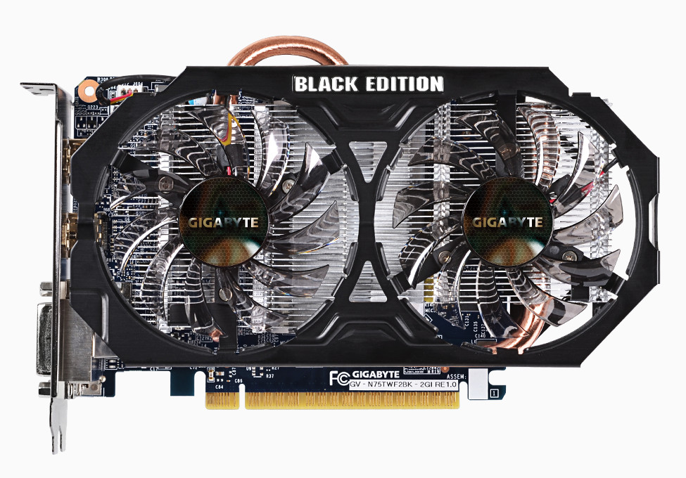 Gigabyte GV-N75TWF2BK-2GI 01