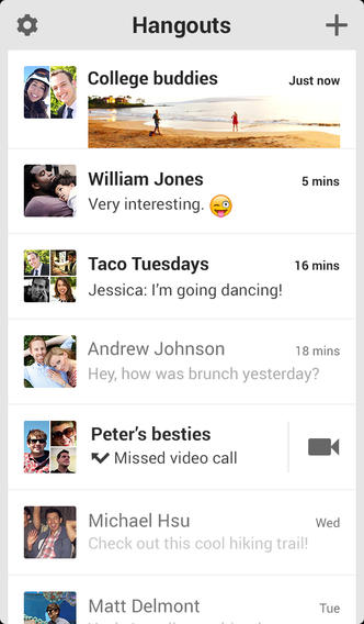 Google Hangouts