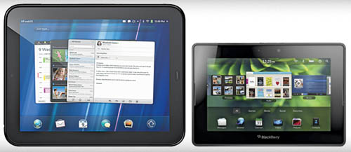 جهاز PlayBook اللوحي يقلد خصائص أجهزة HP TouchPad اللوحية