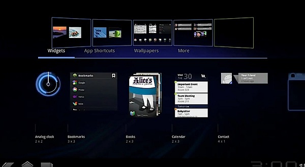 (CES 2011) فيديو يوضح أهم مزايا  Android 3.0 Honeycomb