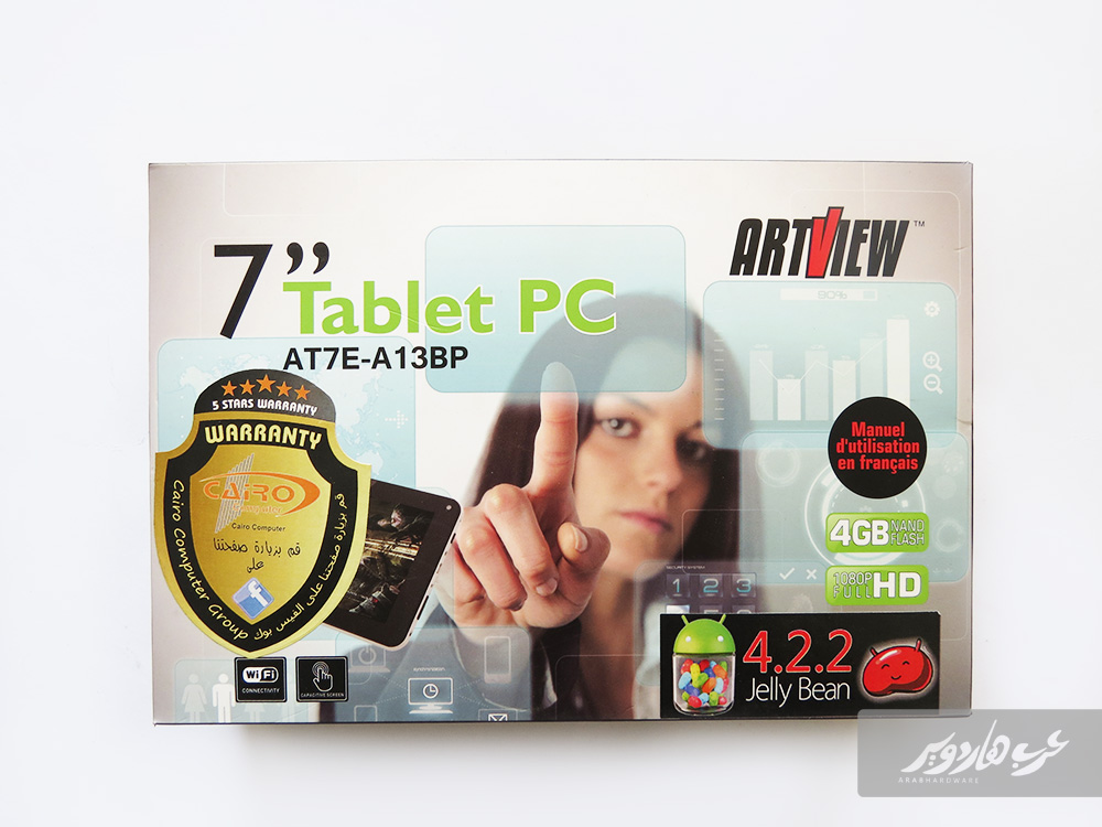 مراجعة الجهاز اللوحي Tablet  PC 7" من ArtView