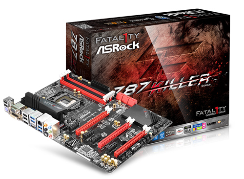 ASRock تصدر لوحتهاالجديدة الخاصة بالاعبين Fatal1ty Z87 Killer