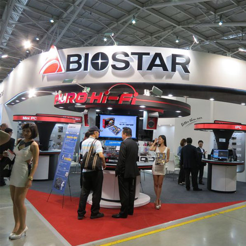 شاهد منتجات Biostar بمعرض Computex 2014