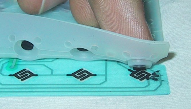 Keyboard Construction Button Press