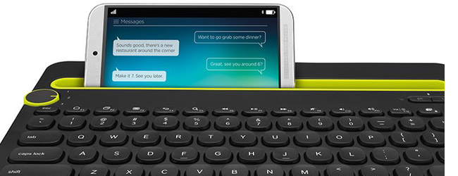 الكشف عن الكيبورد الإحترافي المكتبي K480 من Logitech الكشف عن الكيبورد الإحترافي المكتبي K480 من Logitech