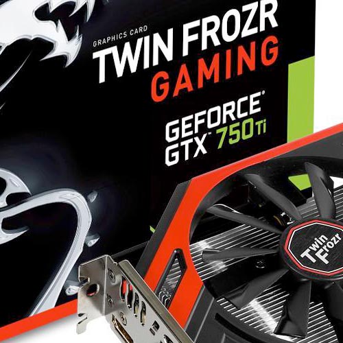 MSI تقدم بطاقتها الإحترافية GTX 750Ti/750 GAMING MSI تقدم بطاقتها الإحترافية GTX 750Ti/750 GAMING