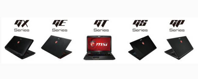 MSI Gaming Laptops