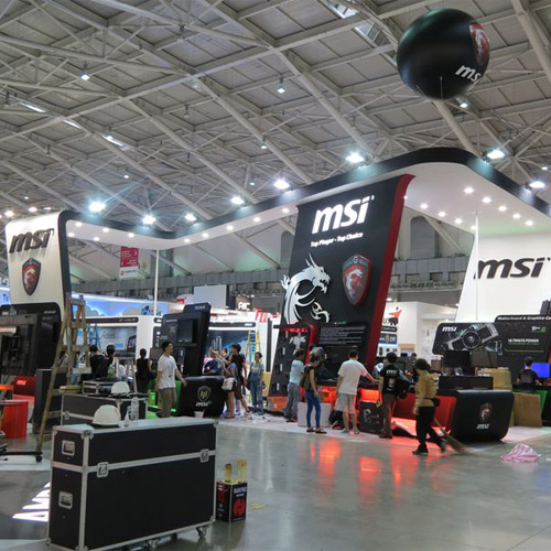 تحضيرات MSI بمعرض Computex 2014 تحضيرات MSI بمعرض Computex 2014